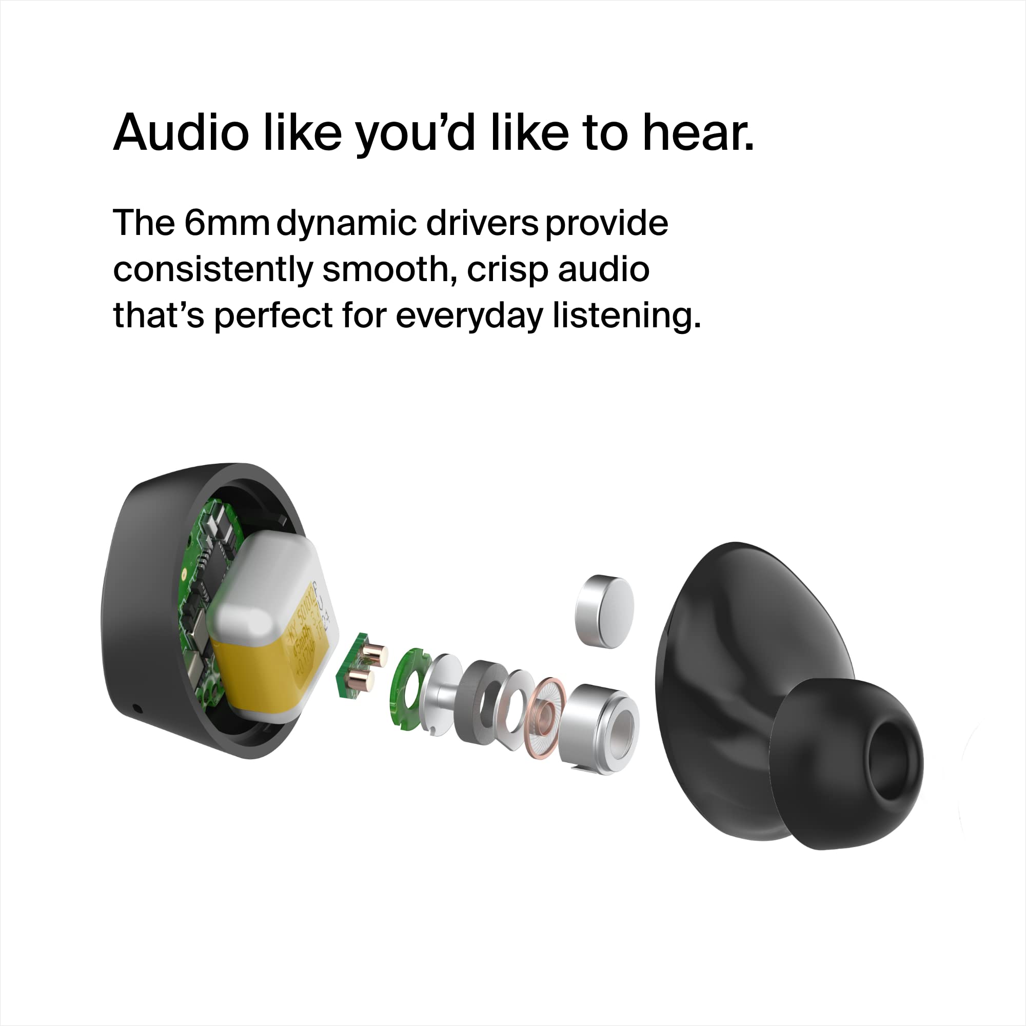 Foto 5 pulgar | Venta Internacional - Auriculares Inalámbricos Belkin Soundform Bolt con Carga Inalámbrica