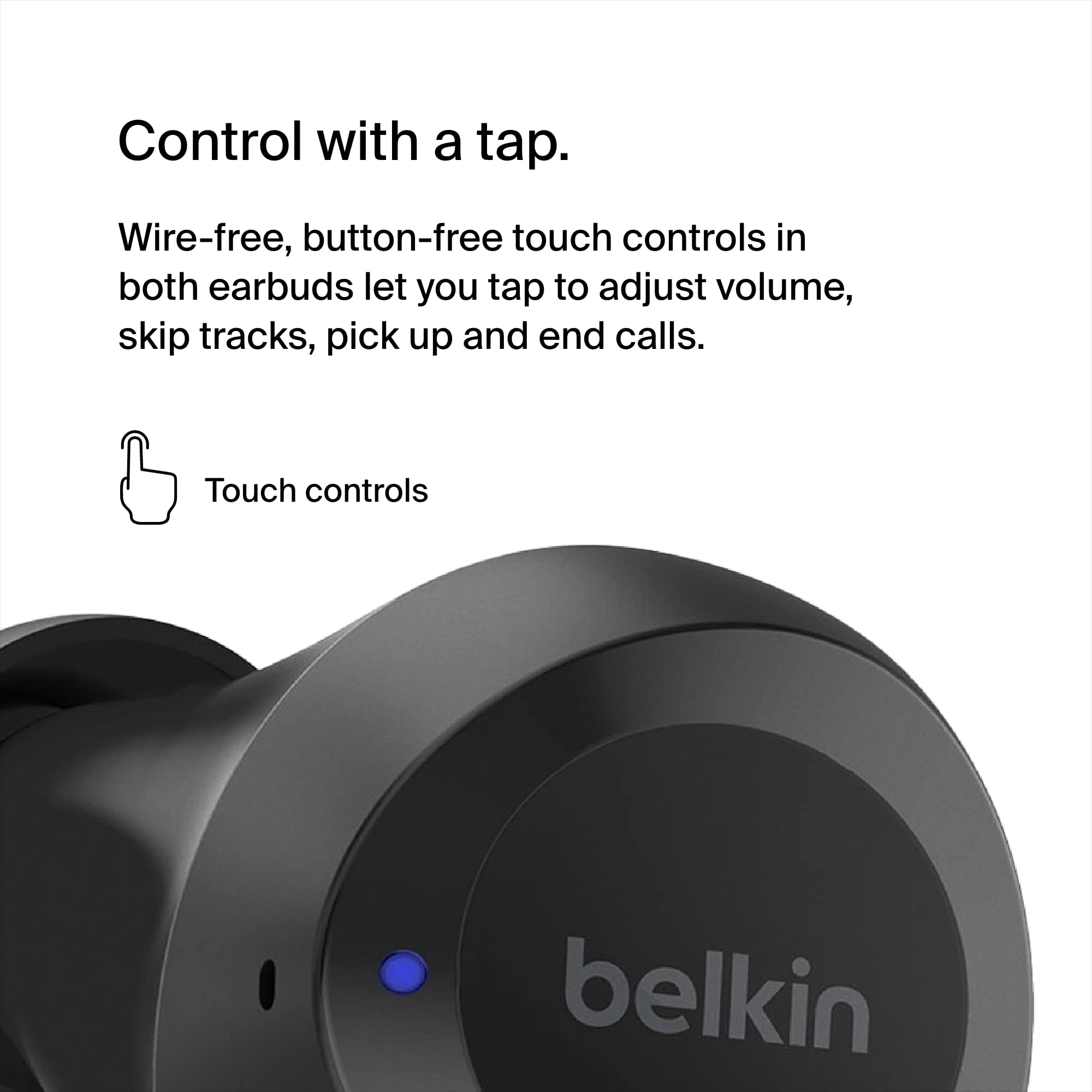 Foto 7 pulgar | Venta Internacional - Auriculares Inalámbricos Belkin Soundform Bolt con Carga Inalámbrica