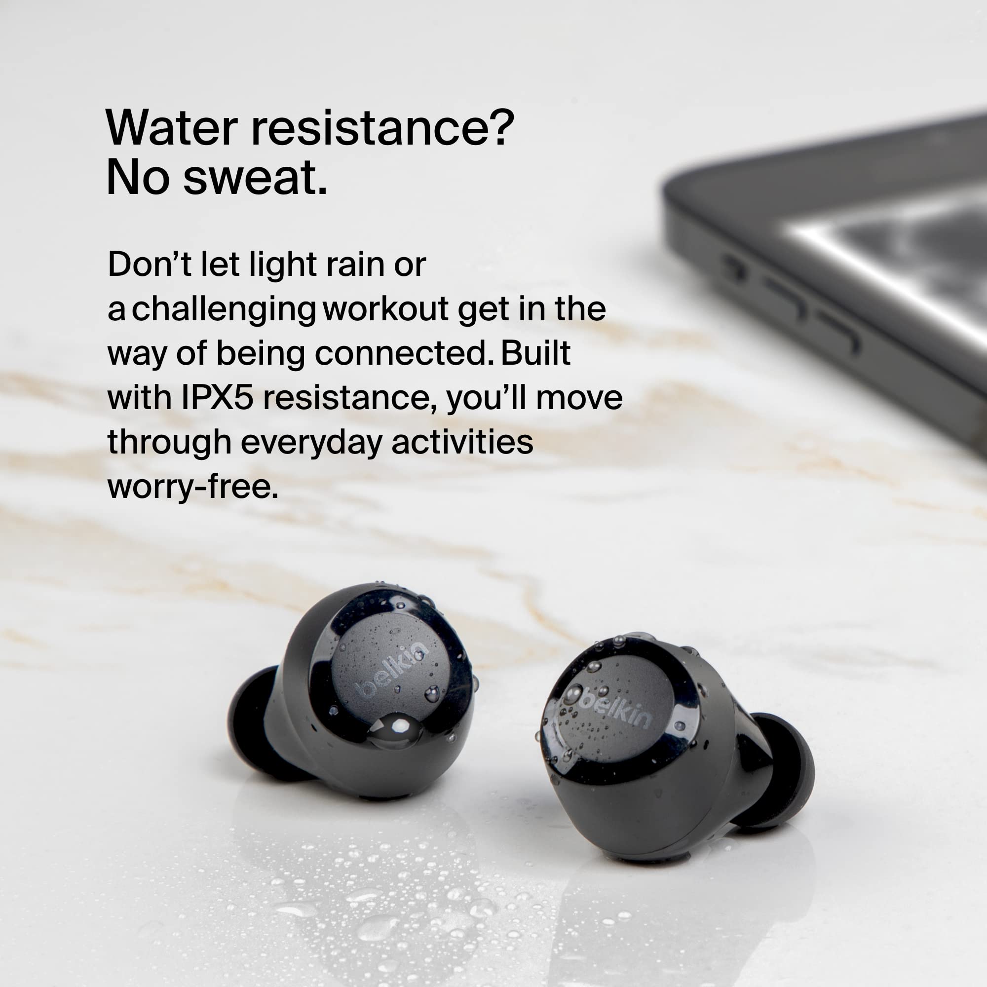 Foto 8 pulgar | Venta Internacional - Auriculares Inalámbricos Belkin Soundform Bolt con Carga Inalámbrica