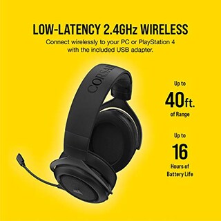 Foto 5 | Venta Internacional - Auriculares Inalámbricos para Juegos Corsair HS70 Pro 7.1