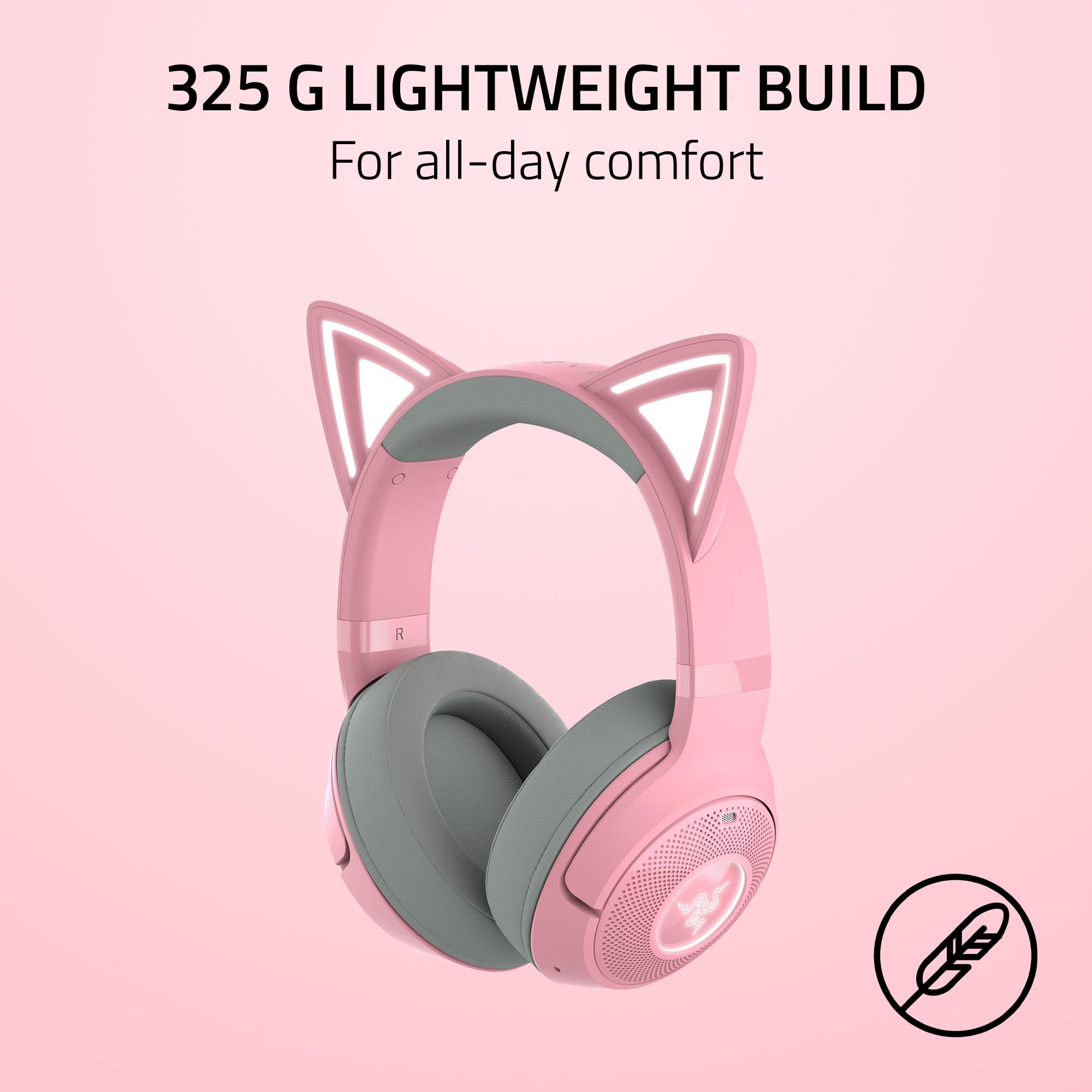 Foto 7 pulgar | Venta Internacional - Auriculares Razer Rainbow High Pinkly Con Bluetooth 5.2