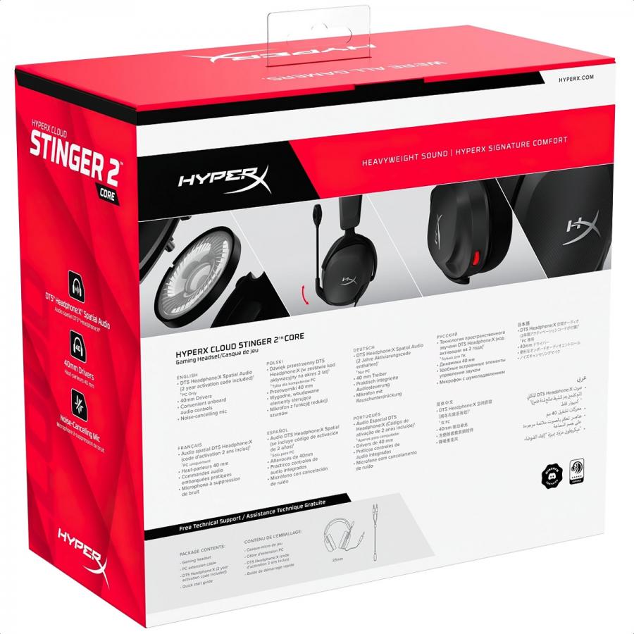 Foto 8 | Diadema HyperX Cloud Stinger 2 Core DTS 3.5 mm