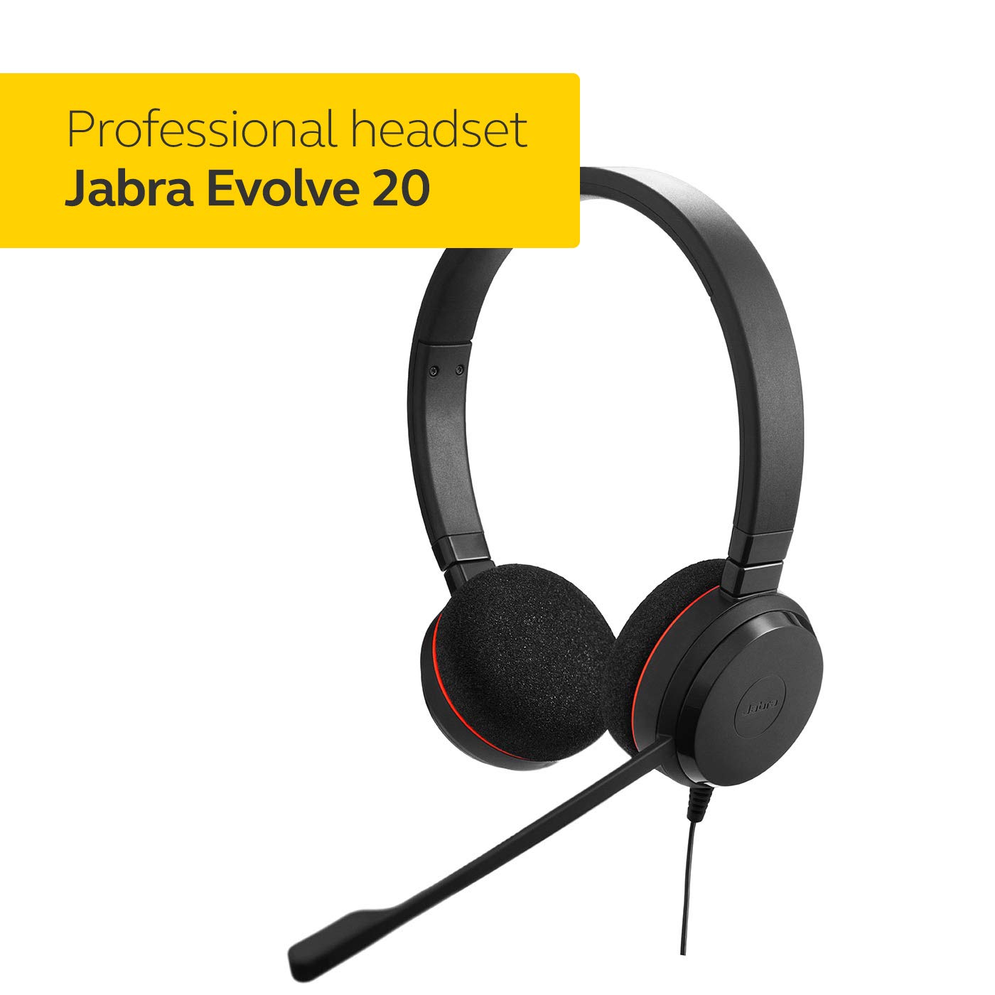 Foto 3 pulgar | Auriculares Con Cable Jabra Evolve 20 Uc Con Conexión Usb - Venta Internacional.