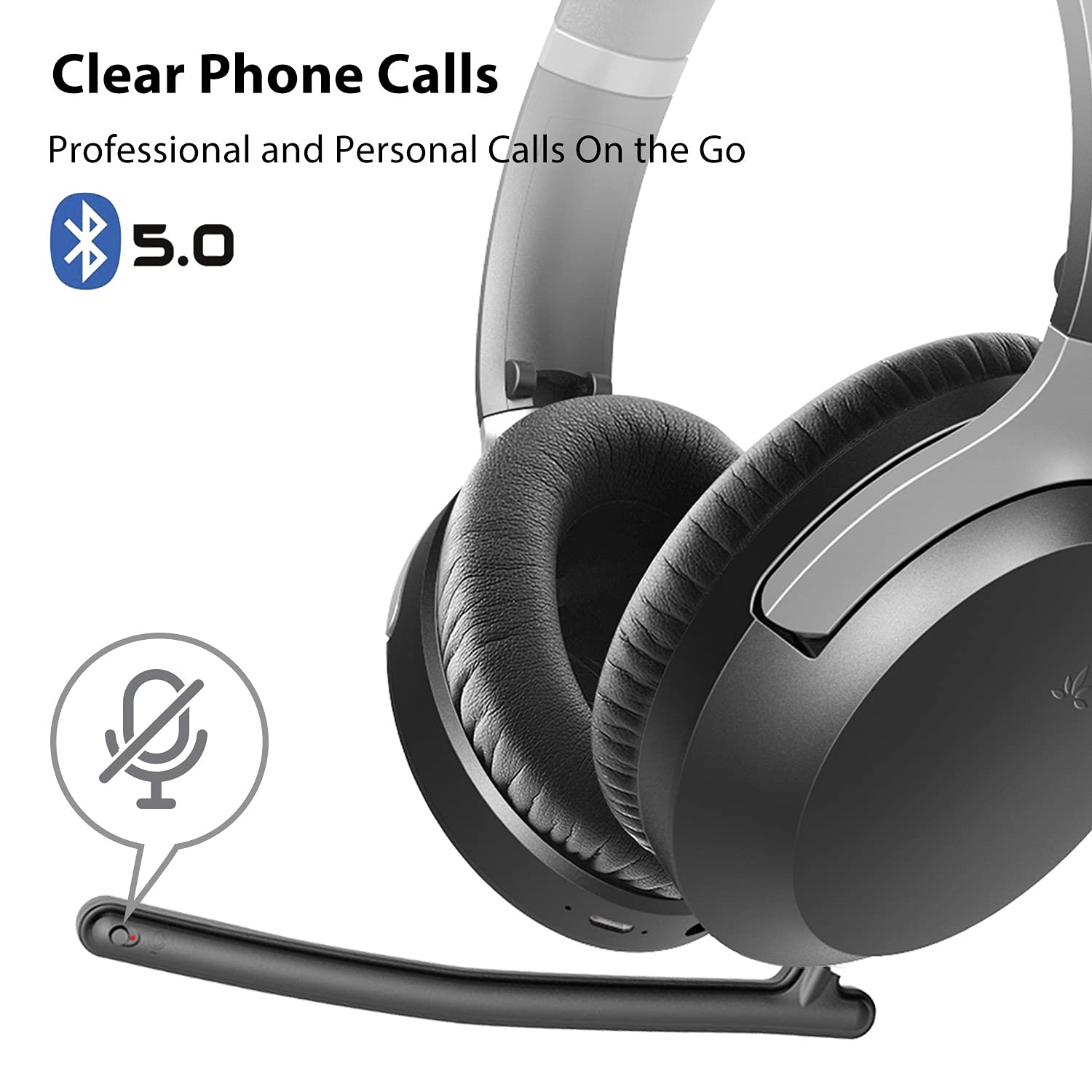 Auriculares Avantree Aria Pro Aptx-Hd Bluetooth 5.0 Con Micrófono ...