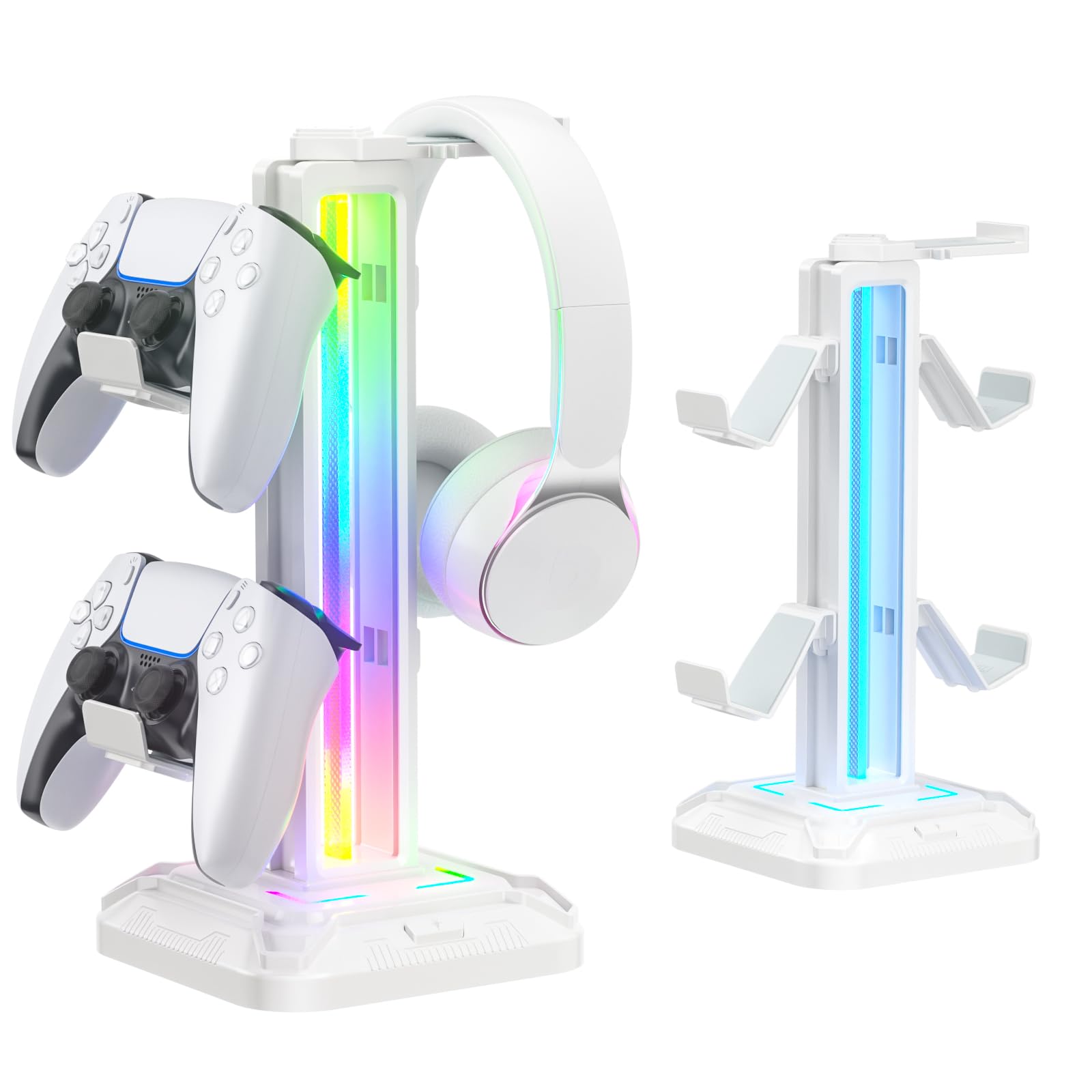 Soporte Para Auriculares Kdd Rgb Con 9 Modos De Luz Y Soporte Para Controlador - Venta Internacional. $1,135