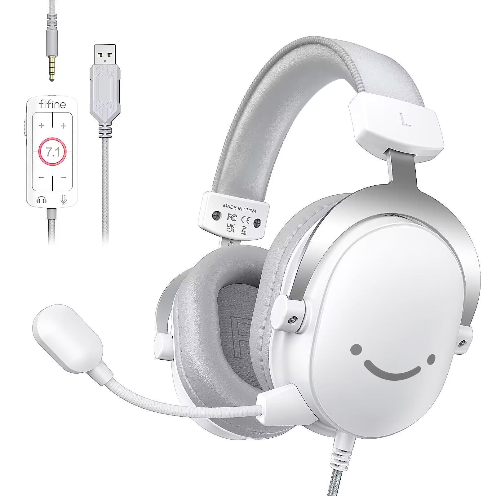 Foto 2 pulgar | Auriculares Para Juegos Fifine H9 Usb Con Conector De 3,5 Mm, Sonido Envolvente 7.1 - Venta Internacional.