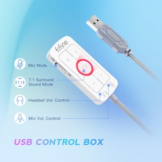 Foto 6 | Auriculares Para Juegos Fifine H9 Usb Con Conector De 3,5 Mm, Sonido Envolvente 7.1 - Venta Internacional.