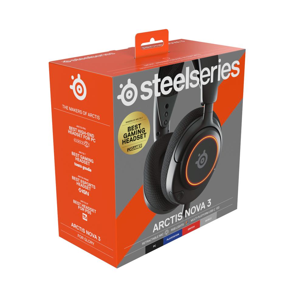 Foto 7 pulgar | Audífonos Steelseries 61631 Arctis Nova 3