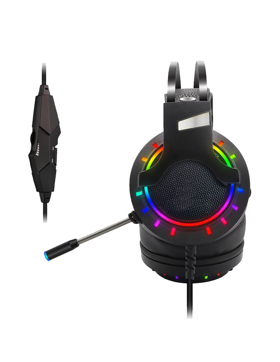 Foto 3 pulgar | Audifonos Gamer Dmx-43 Rgb Compatible Con Ps4, Xbox Y Pc