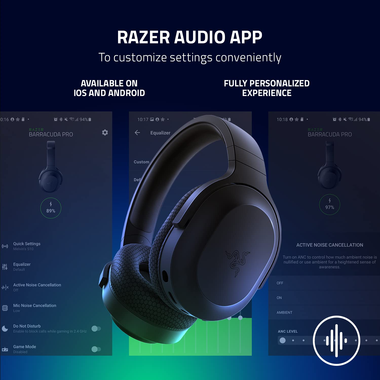 Foto 7 pulgar | Auriculares Inalámbricos Razer Barracuda X para Juegos Y Dispositivos Móviles - Venta Internacional