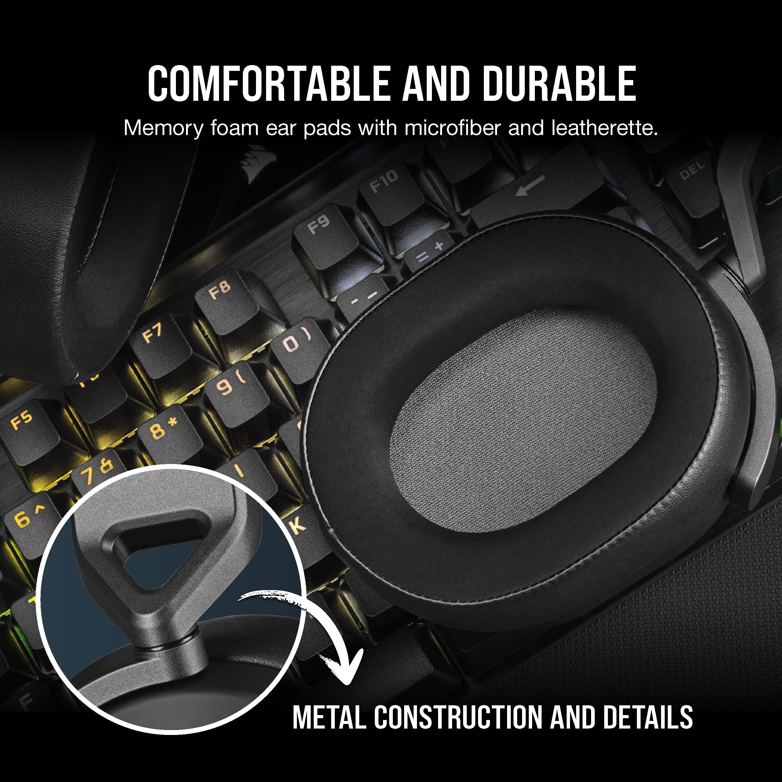 Foto 6 pulgar | Auriculares Para Juegos Corsair Hs65 Surround Carbon Con Sonido 7.1 - Venta Internacional.