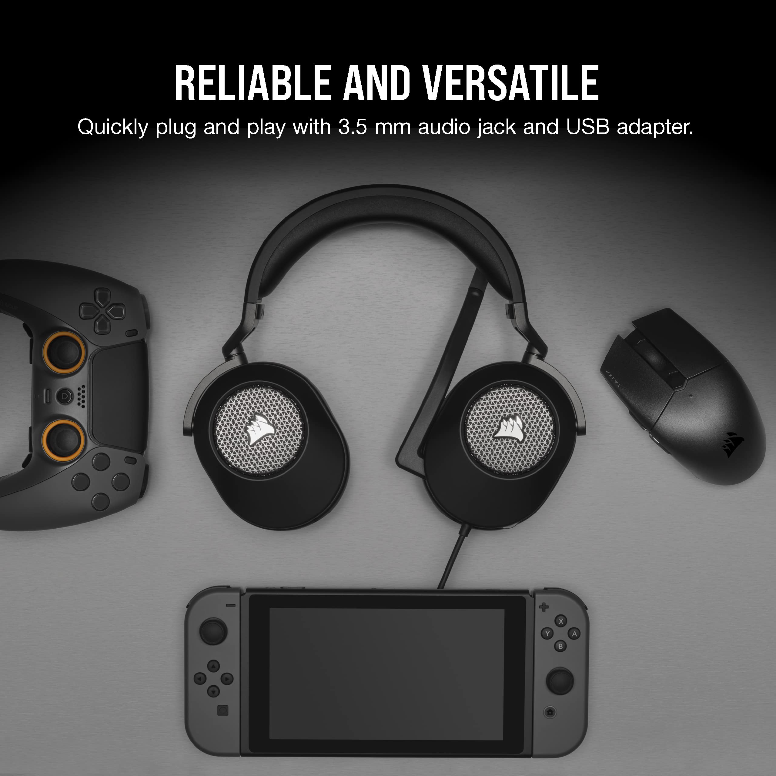 Foto 7 pulgar | Auriculares Para Juegos Corsair Hs65 Surround Carbon Con Sonido 7.1 - Venta Internacional.