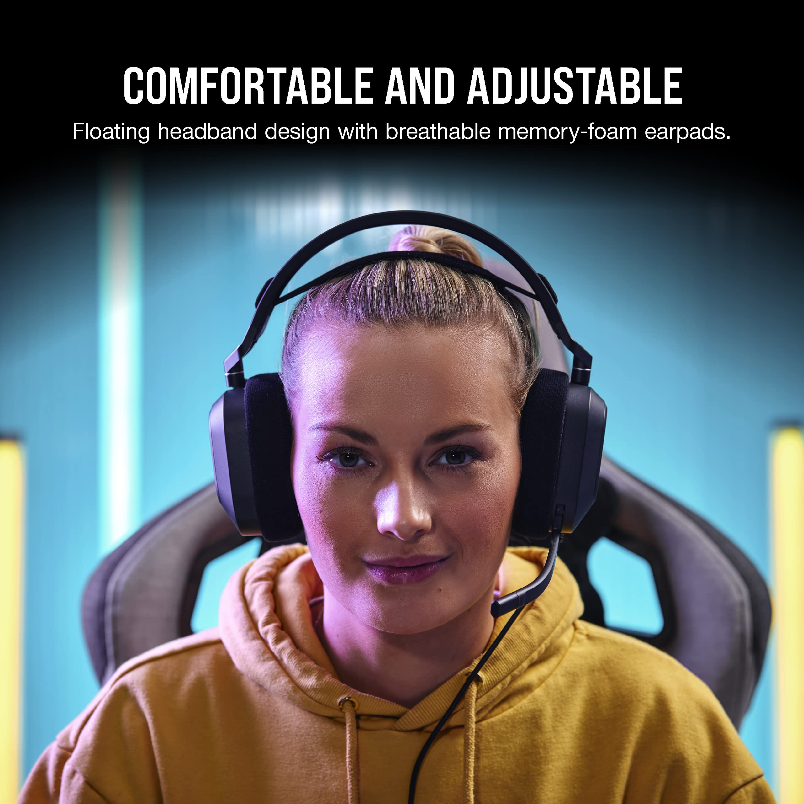 Foto 5 pulgar | Auriculares Para Juegos Corsair Hs80 Rgb Usb Con Dolby Audio 7.1 Carbon - Venta Internacional.