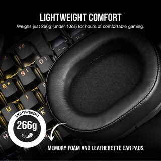 Foto 4 | Auriculares Para Juegos Corsair Hs55 Wireless Bluetooth Dolby 7.1 Black - Venta Internacional.