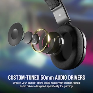 Foto 5 | Auriculares Para Juegos Corsair Hs35 Surround V2 Con Cable Dolby 7.1 Carbon - Venta Internacional.