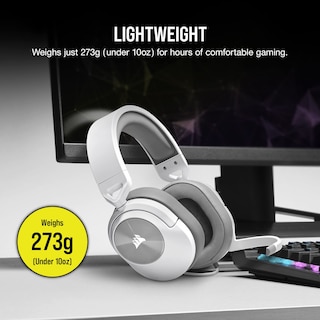 Foto 4 | Auriculares Para Juegos Corsair Hs55 Estéreo De Piel Sintética Blancos - Venta Internacional.