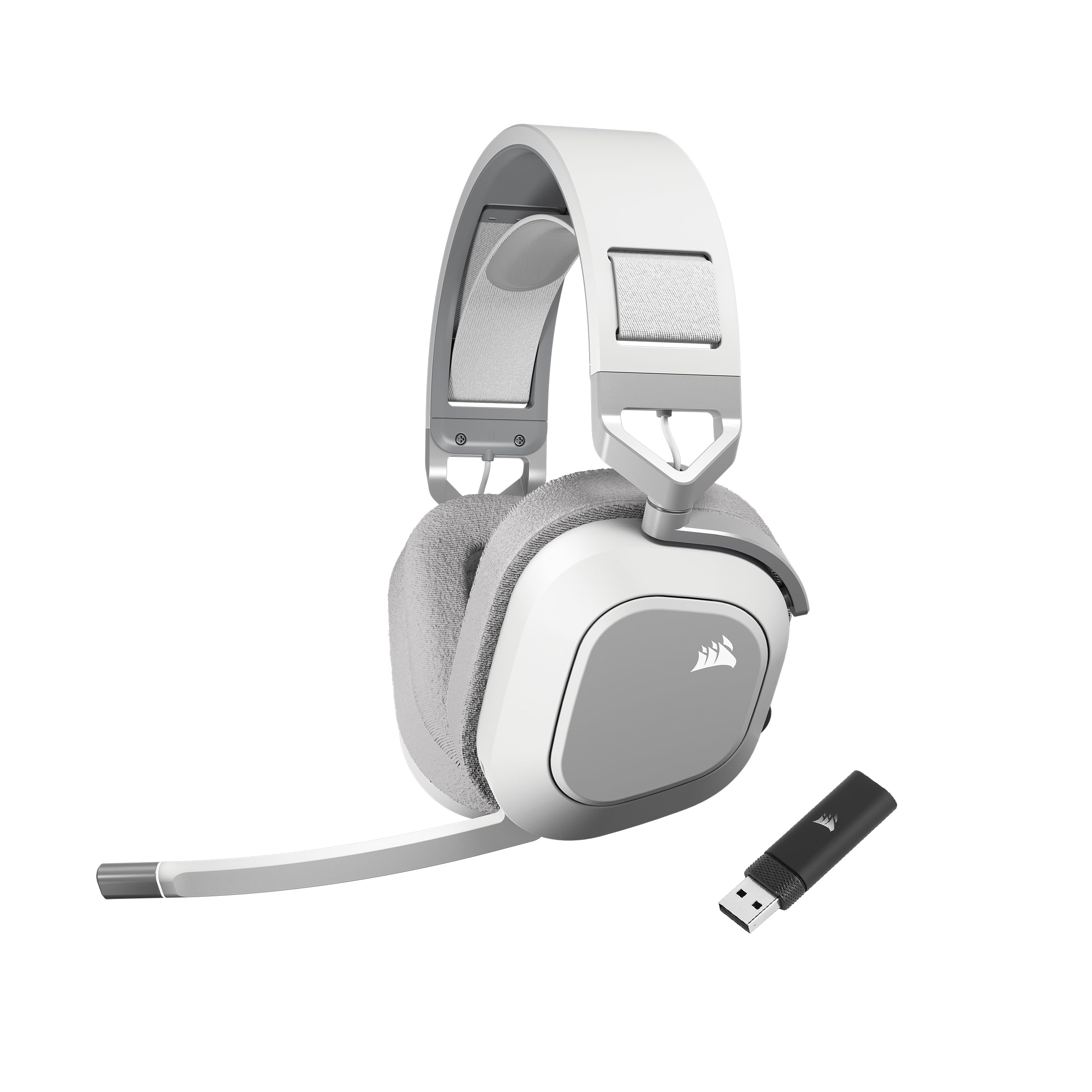 Auriculares Para Juegos Corsair Hs80 Max Inalámbricos Con Bluetooth En Blanco - Venta Internacional.