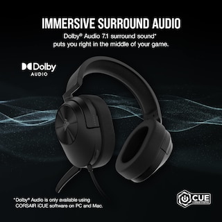 Foto 2 | Auriculares Para Juegos Corsair Hs55 Surround Carbon Con Sonido 7.1 - Venta Internacional.