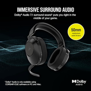 Foto 4 | Auriculares Para Juegos Corsair Hs65 Inalámbricos Con Bluetooth - Carbon - Venta Internacional.