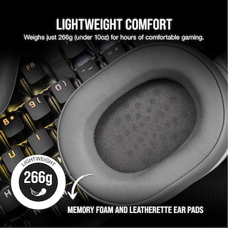 Foto 4 | Auriculares Para Juegos Corsair Hs55 Inalámbricos Con Bluetooth En Blanco - Venta Internacional.