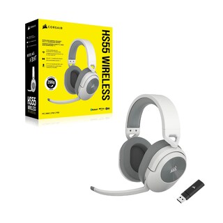 Foto 7 | Auriculares Para Juegos Corsair Hs55 Inalámbricos Con Bluetooth En Blanco - Venta Internacional.