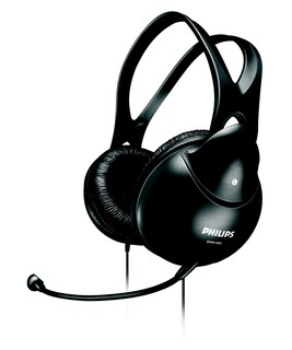 Foto 2 | Auriculares Estéreo Philips Shm1900/00 De Tamaño Completo Para Pc - Venta Internacional.