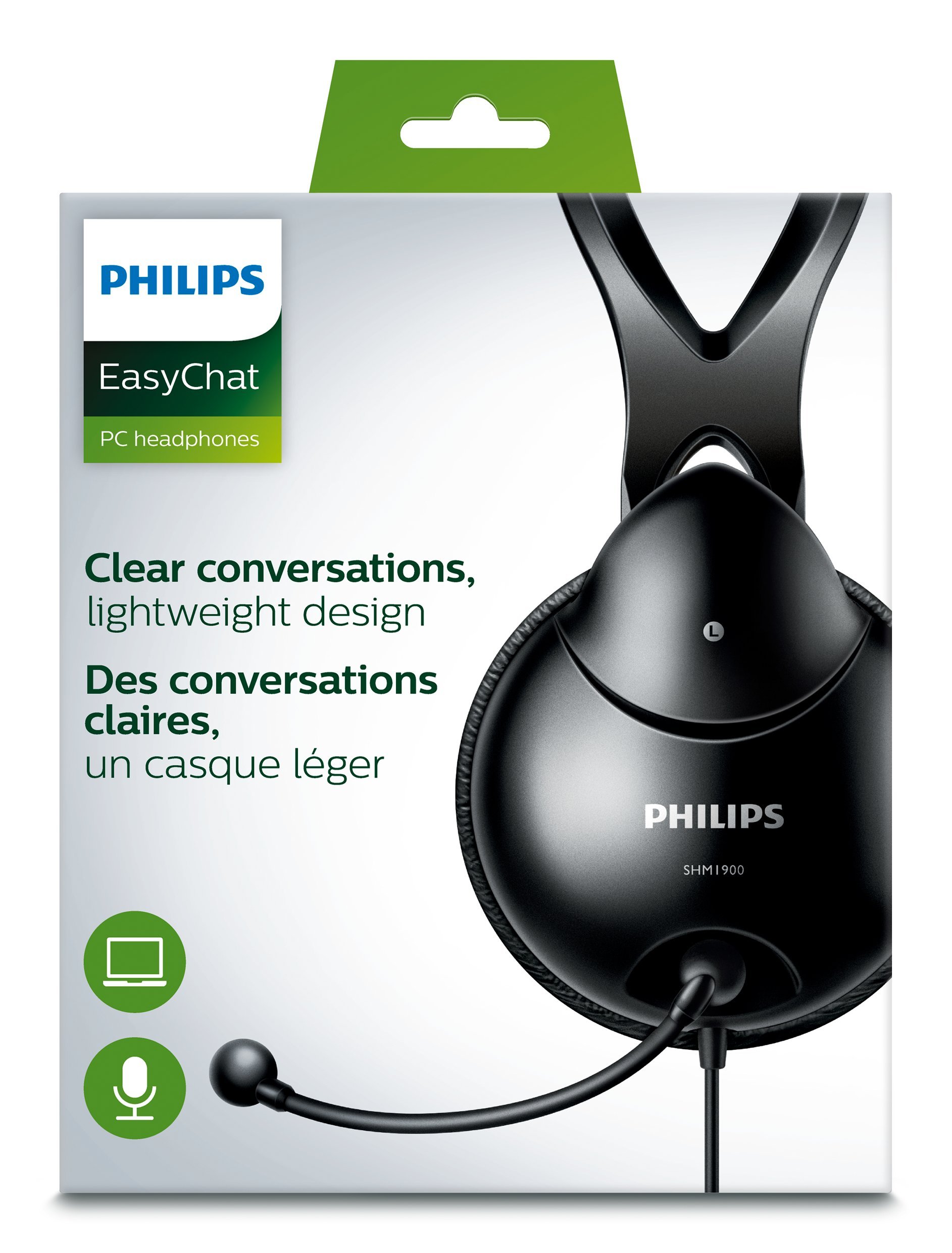 Foto 4 pulgar | Auriculares Estéreo Philips Shm1900/00 De Tamaño Completo Para Pc - Venta Internacional.