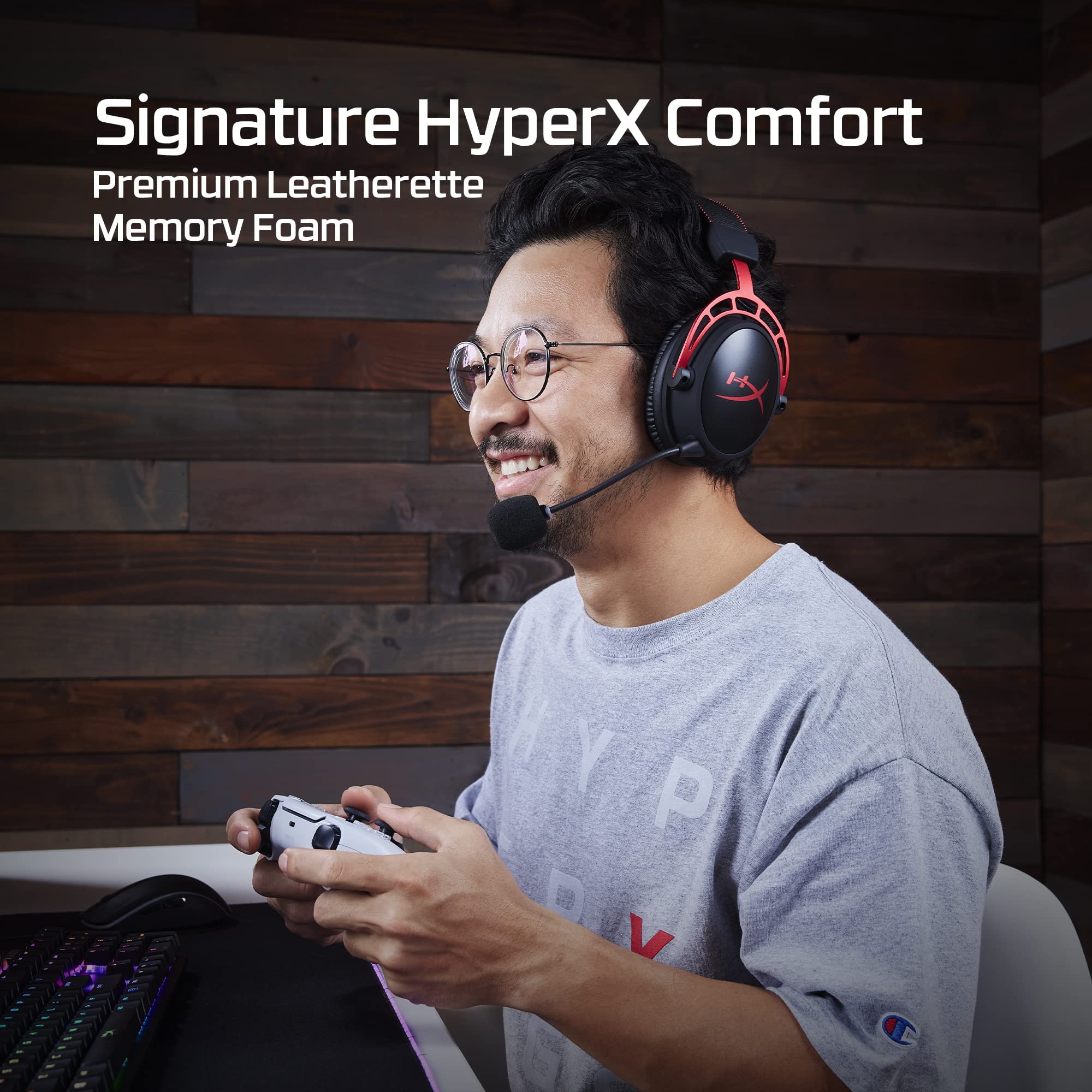 Foto 5 | Auriculares para Juegos Hyperx Cloud Alpha Wireless Para Pc - Rojo - Venta Internacional