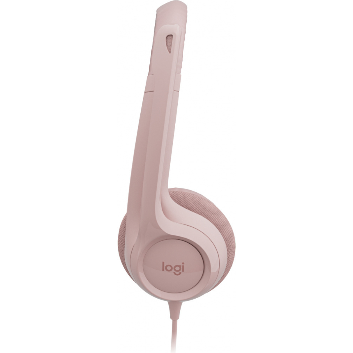 Foto 5 | Logitech Audífonos Con Micrófono H390, Alámbrico, 1.9 Metros, Usb, Rosa