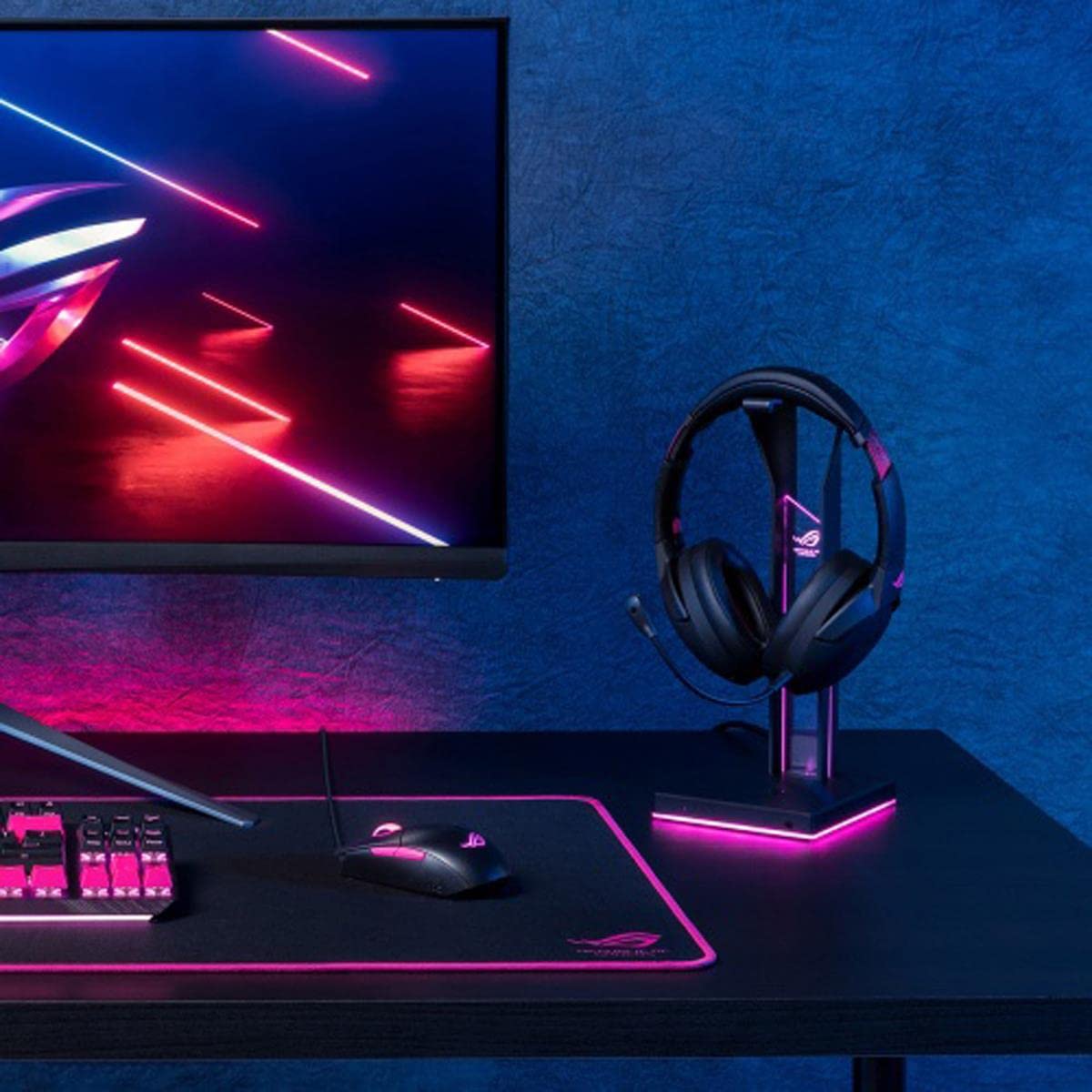 Foto 7 pulgar | Auriculares Inalámbricos Para Juegos Asus Rog Strix Go 2.4 Electro Punk - Venta Internacional.