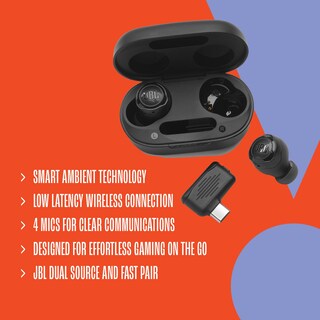 Foto 7 | Audífonos True Wireless Jbl Quantum Tws Air Black Small con Bluetooth-Venta Internacional