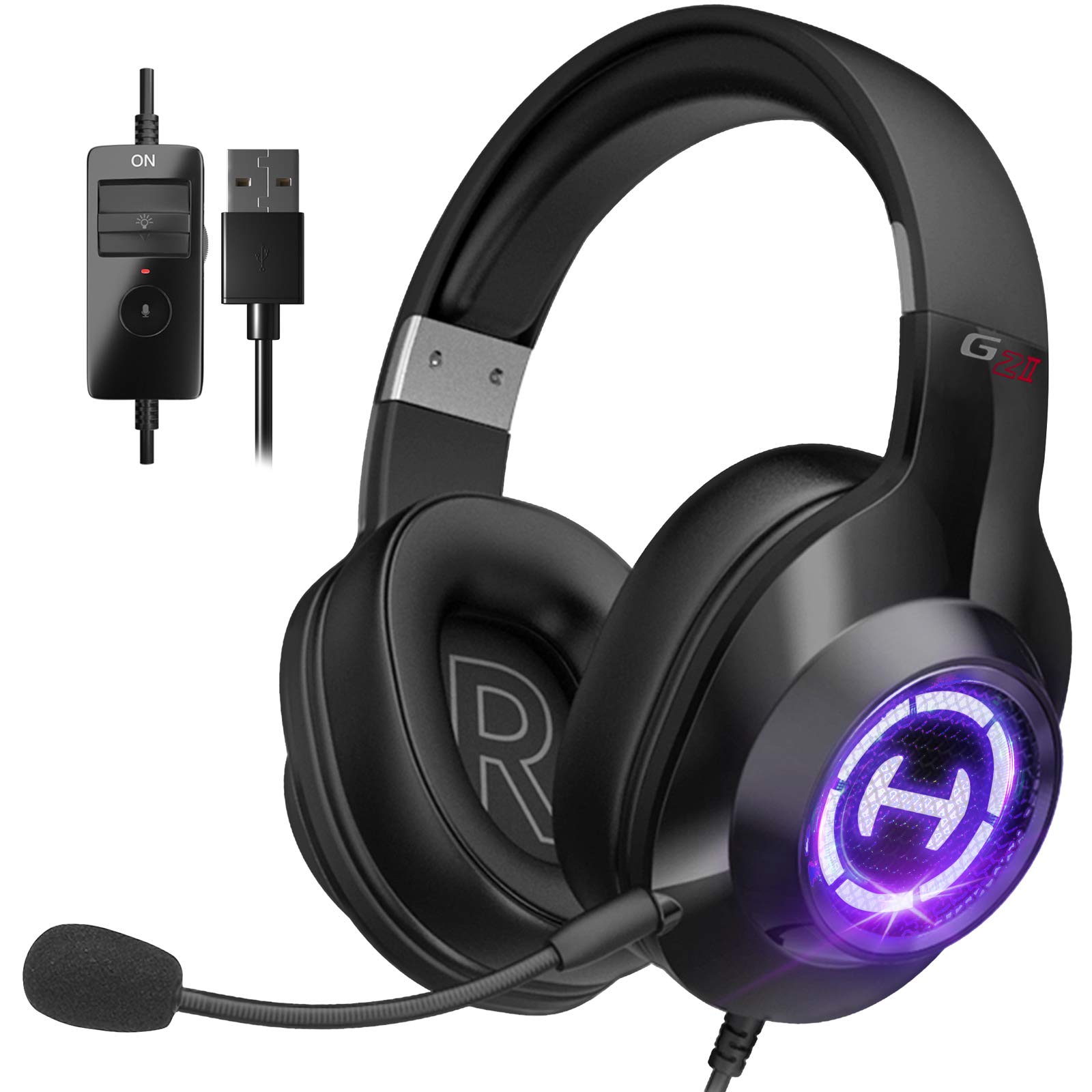 Foto 2 pulgar | Auriculares Para Videojuegos Edifier G2ii Con Cable Usb Y Sonido Envolvente 7.1 - Venta Internacional.