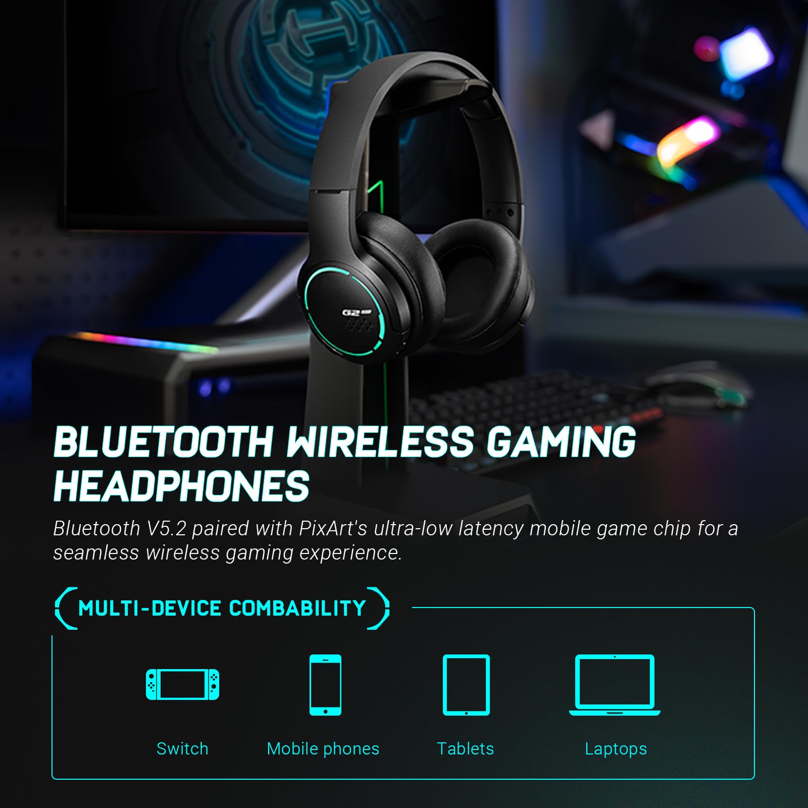 Foto 6 pulgar | Auriculares Inalámbricos Para Juegos Edifier Hecate G2bt Con Bluetooth 5.2 - Venta Internacional.