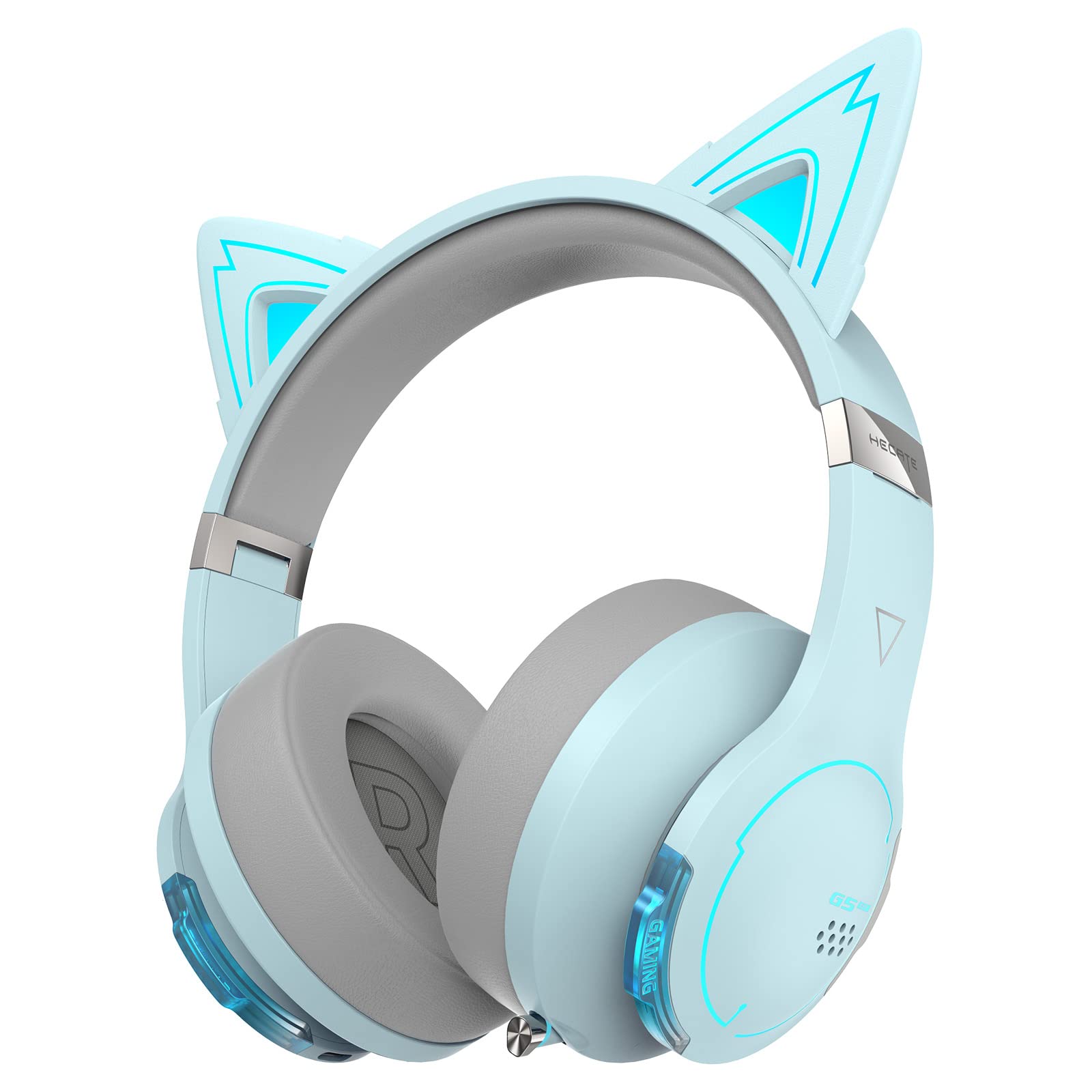 Auriculares Inalámbricos Bluetooth Para Juegos Edifier G5bt Cat Sky Blue - Venta Internacional.