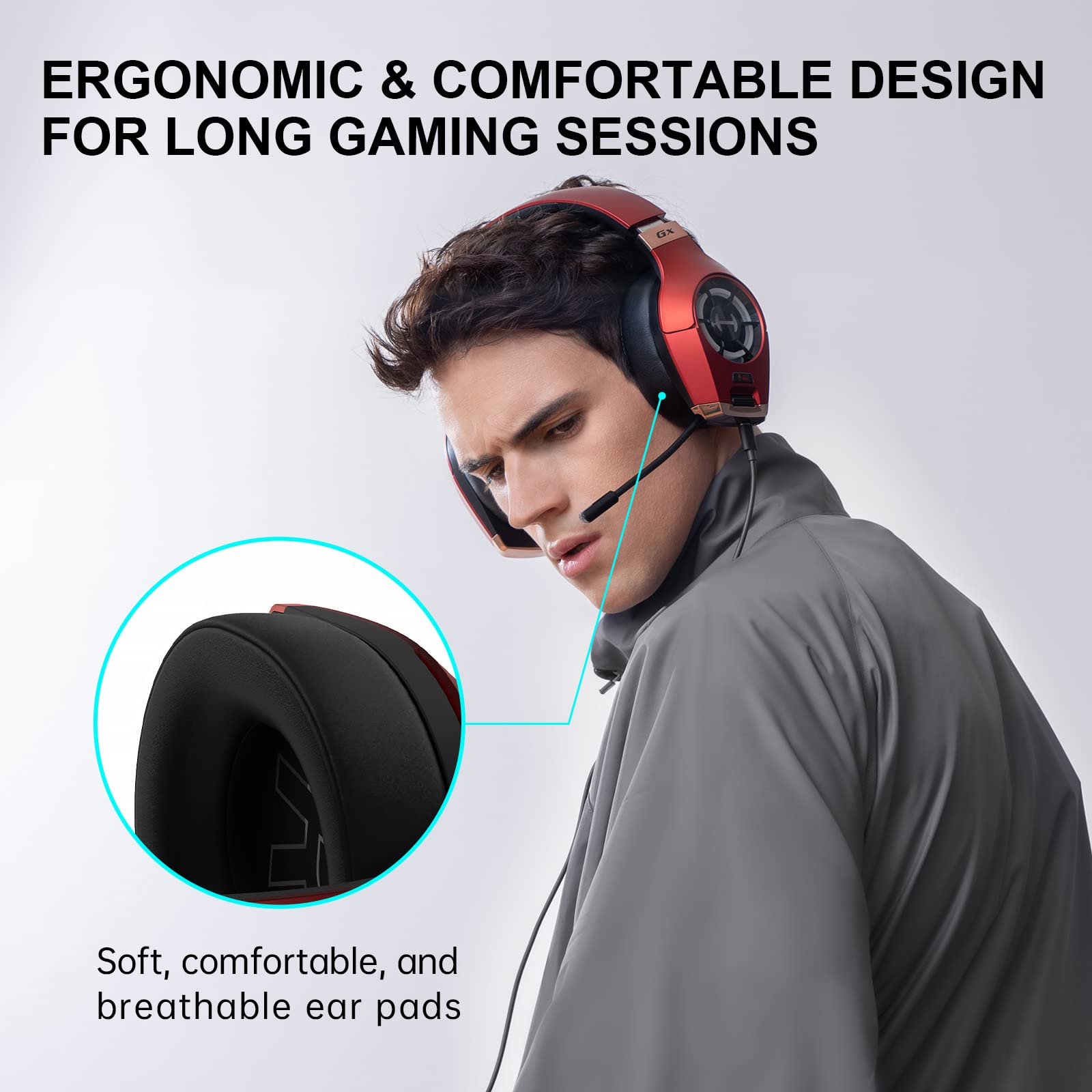 Foto 7 pulgar | Auriculares Para Videojuegos Edifier Hecate Gx Hi-res Para Ps4/ps5/pc/switch/xbox - Venta Internacional.