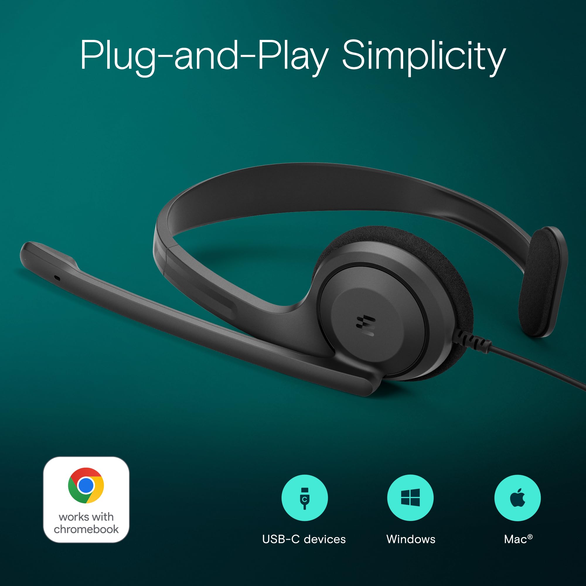 Foto 5 pulgar | Auriculares Mono Epos C1 Usb-c De Un Solo Lado Con Cancelación De Ruido - Venta Internacional.