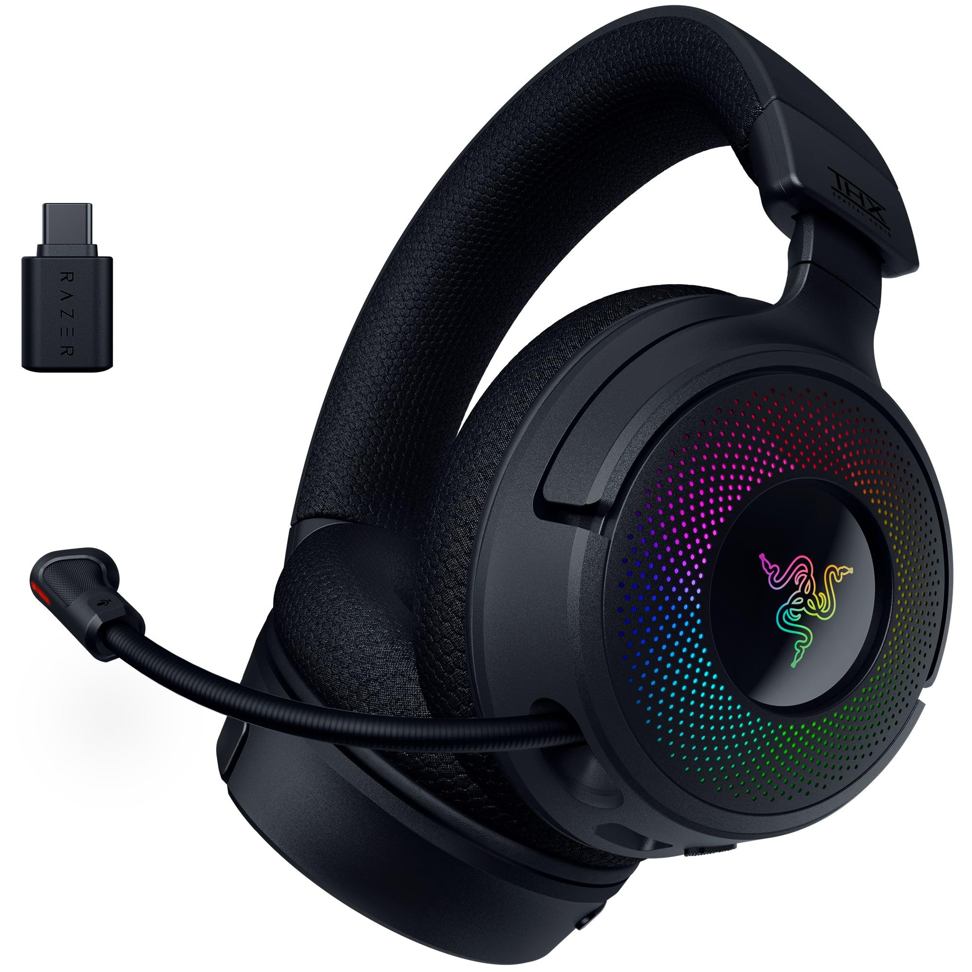 Auriculares Para Juegos Razer Kraken V4 Inalámbricos Bluetooth Usb De 2,4 Ghz - Venta Internacional.