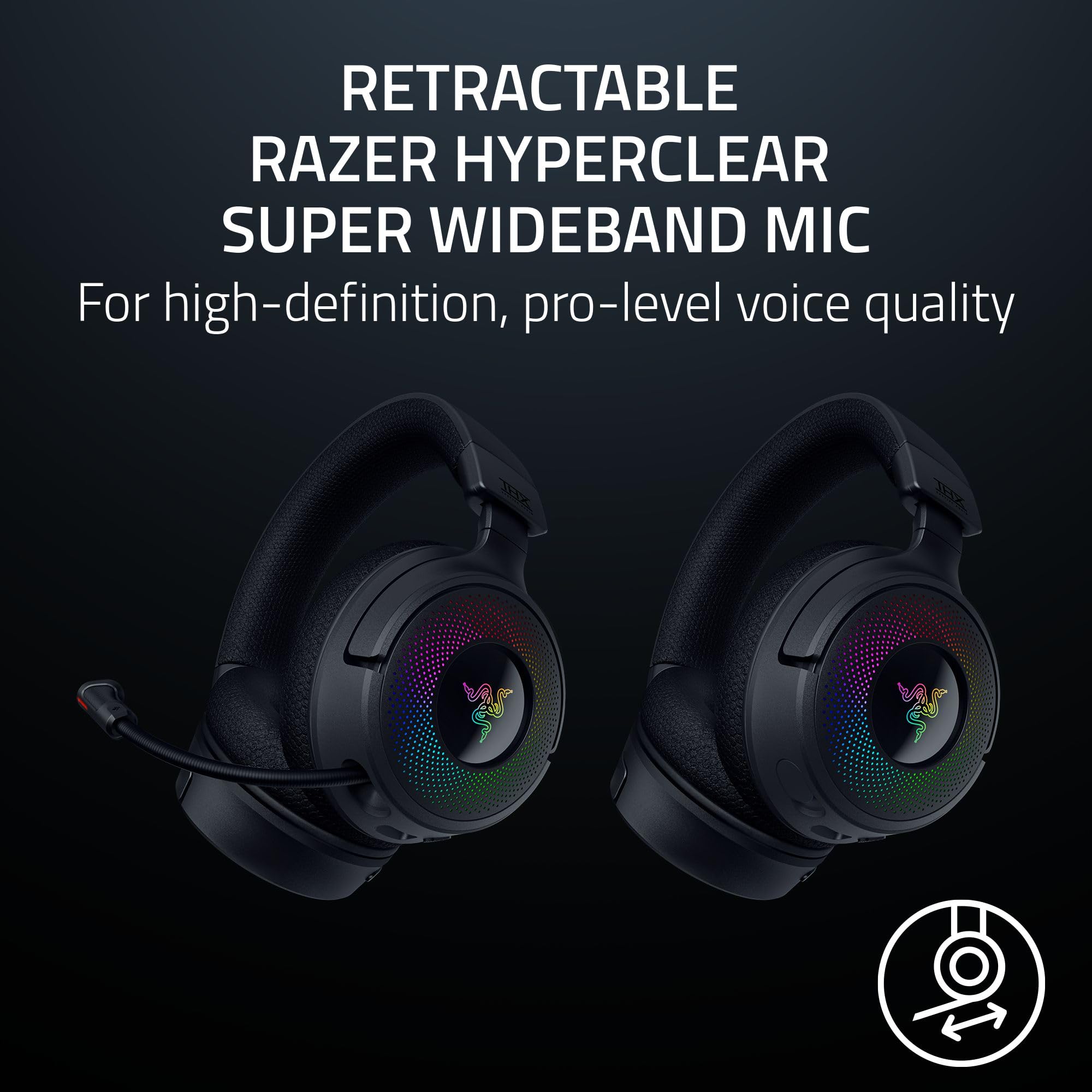 Foto 5 pulgar | Auriculares Para Juegos Razer Kraken V4 Inalámbricos Bluetooth Usb De 2,4 Ghz - Venta Internacional.