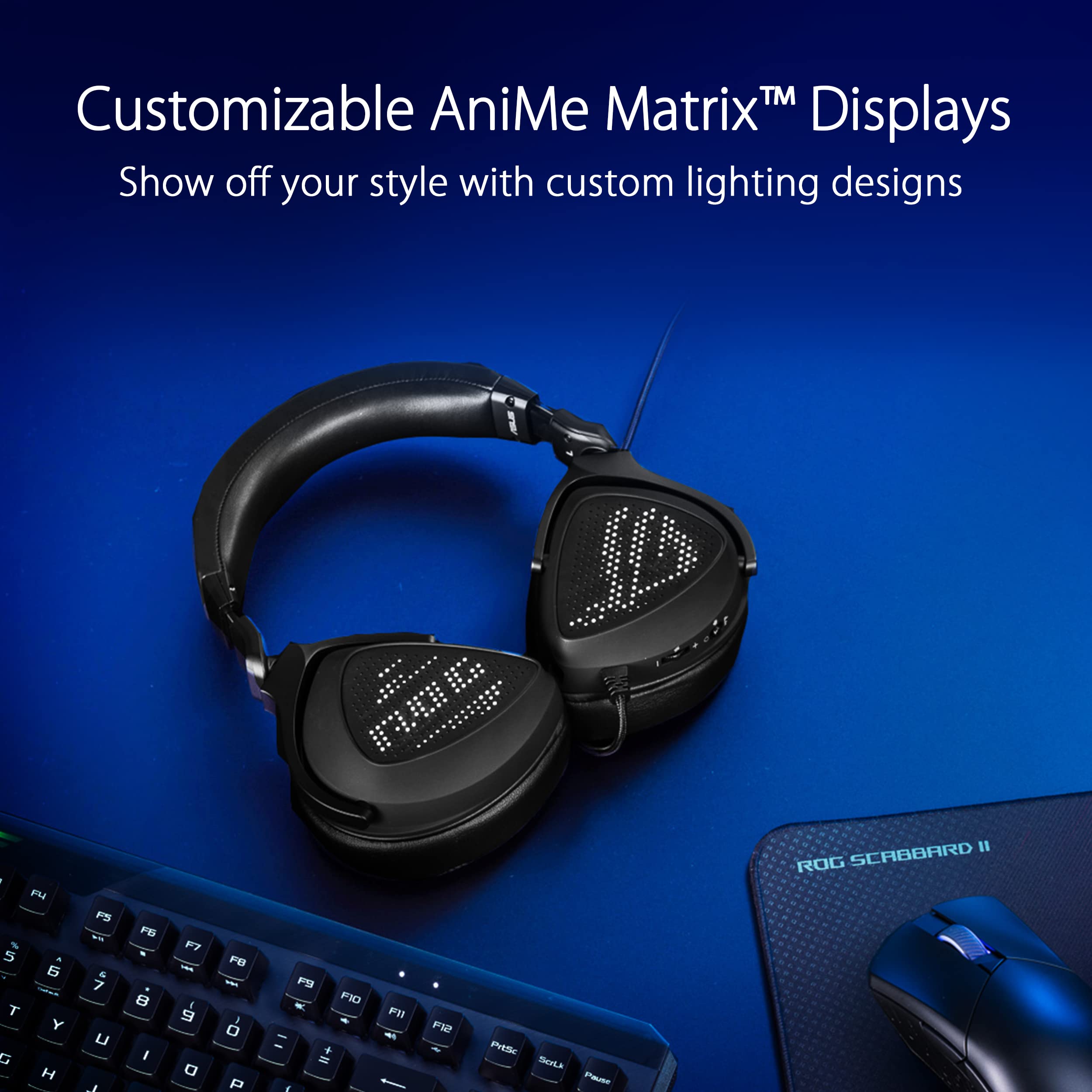 Foto 3 pulgar | Auriculares Para Juegos Asus Rog Delta S Animate Con Led Anime Matrix - Venta Internacional.