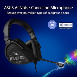 Foto 4 | Auriculares Para Juegos Asus Rog Delta S Animate Con Led Anime Matrix - Venta Internacional.