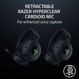 Foto 3 | Auriculares Para Juegos Razer Kraken V4 X Con Cable Y Sonido Envolvente 7.1 - Venta Internacional.