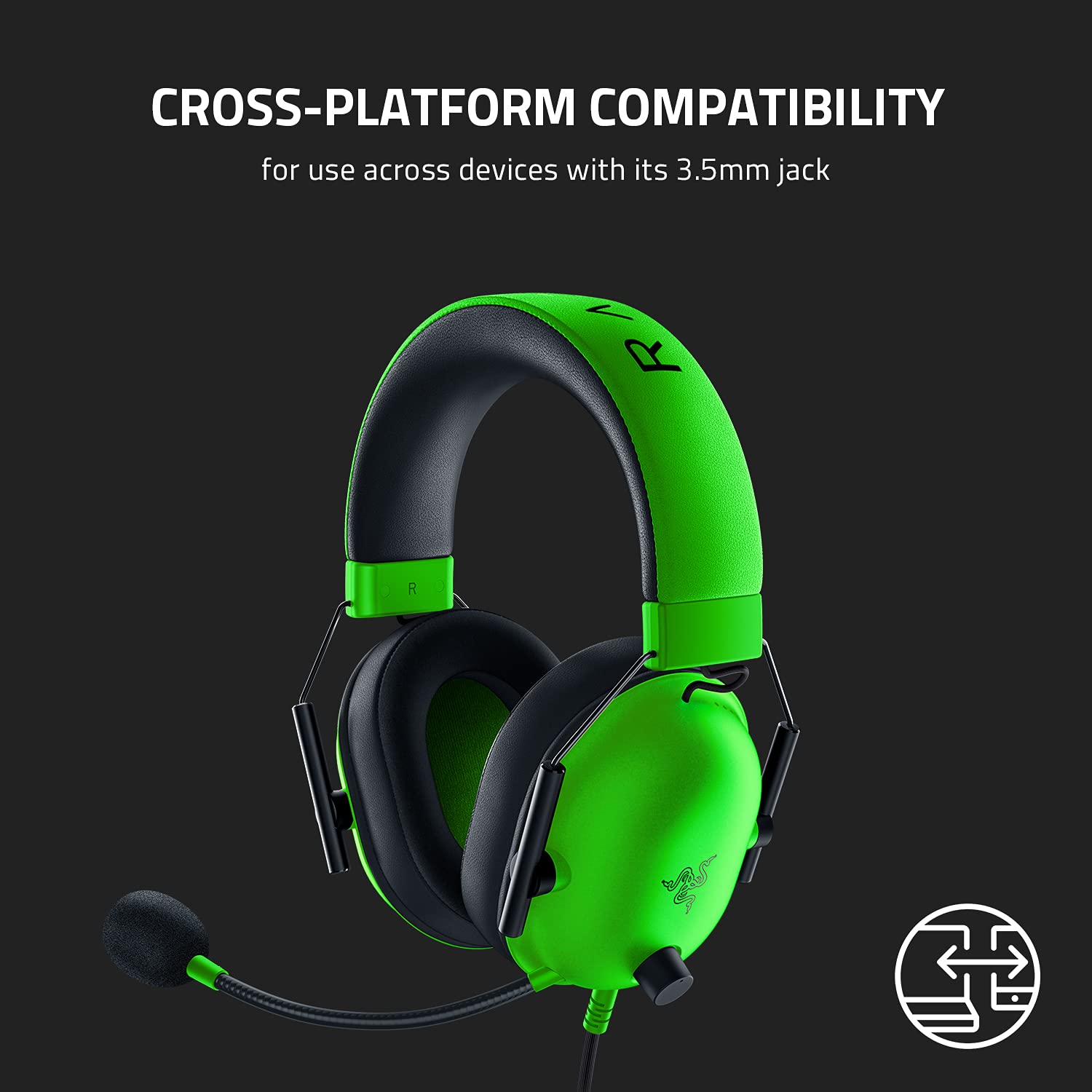 Foto 8 pulgar | Auriculares Para Juegos Razer Blackshark V2 X 7.1 Surround Sound Green - Venta Internacional.