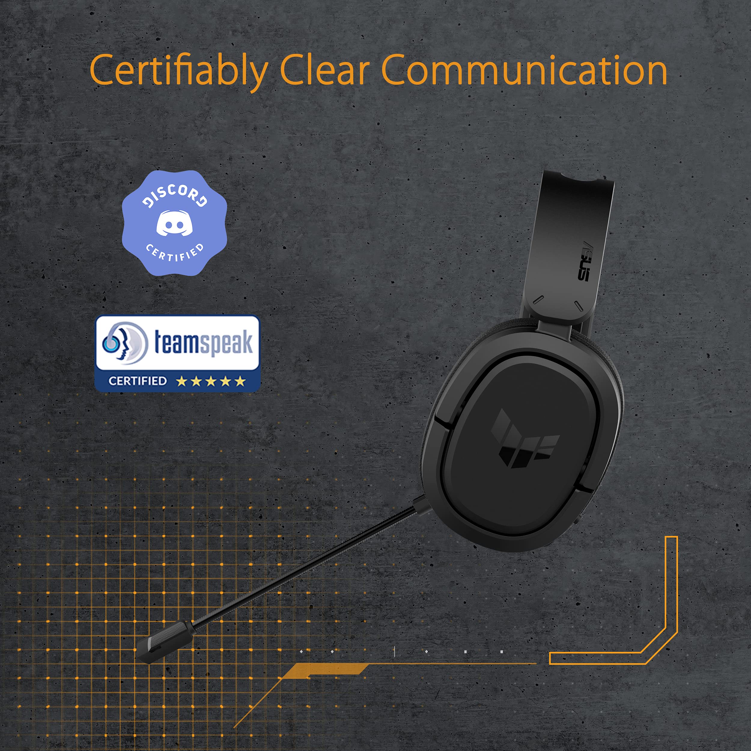 Foto 7 pulgar | Auriculares Inalámbricos Asus Tuf Gaming H1 Sonido Envolvente 7.1 - Venta Internacional