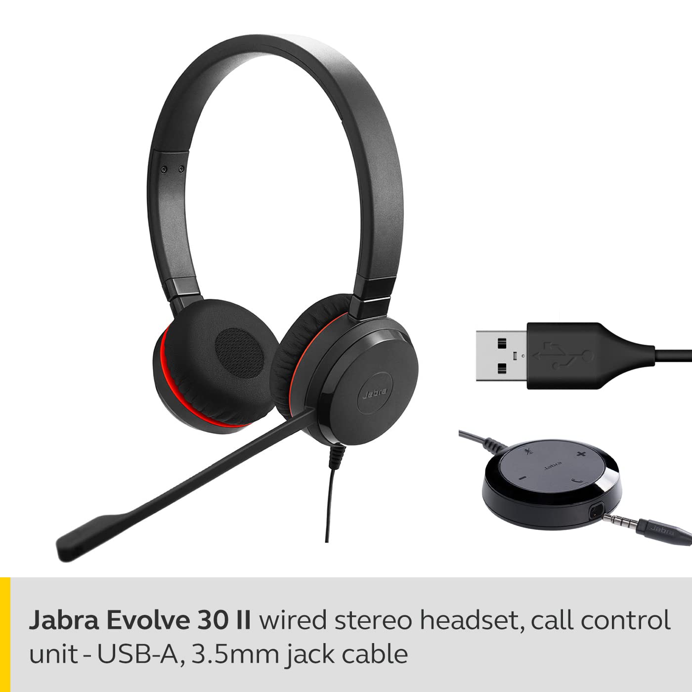 Foto 3 pulgar | Auriculares Con Cable Jabra Evolve 30 Ii Stereo Optimizados Para Uc - Venta Internacional.