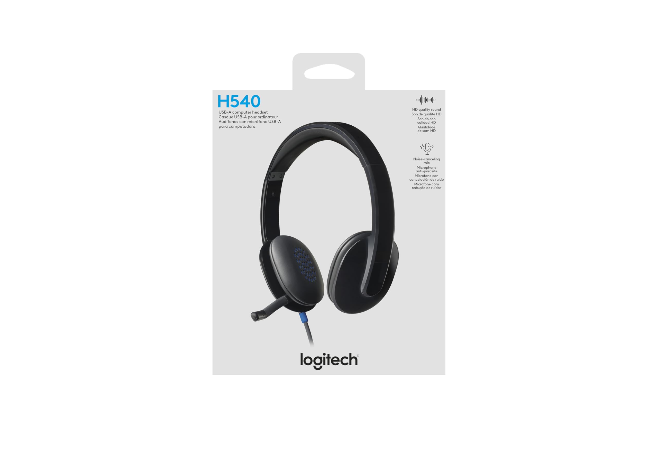 Foto 7 pulgar | Auriculares Logitech H540 Usb De Alto Rendimiento Para Windows/mac - Venta Internacional.