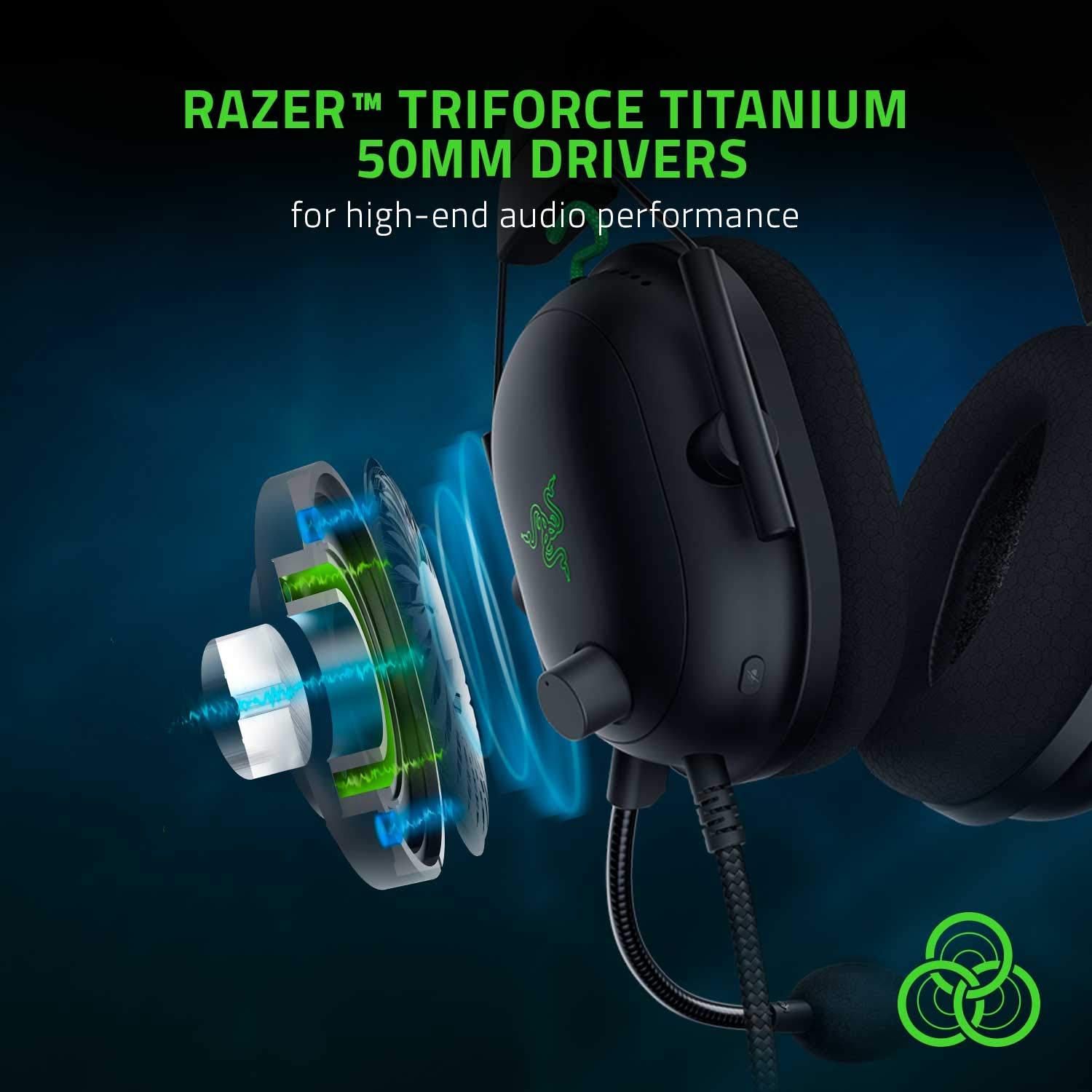 Foto 3 pulgar | Auriculares para Juegos Razer Blackshark V2 THX 7.1 Surround Sound - Venta Internacional