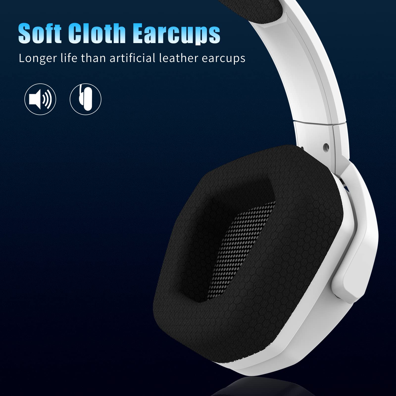 Foto 8 pulgar | Auriculares Inalámbricos Para Juegos Nubwo G06 Dual Con Micrófono Ps5/ps4/pc - Venta Internacional.