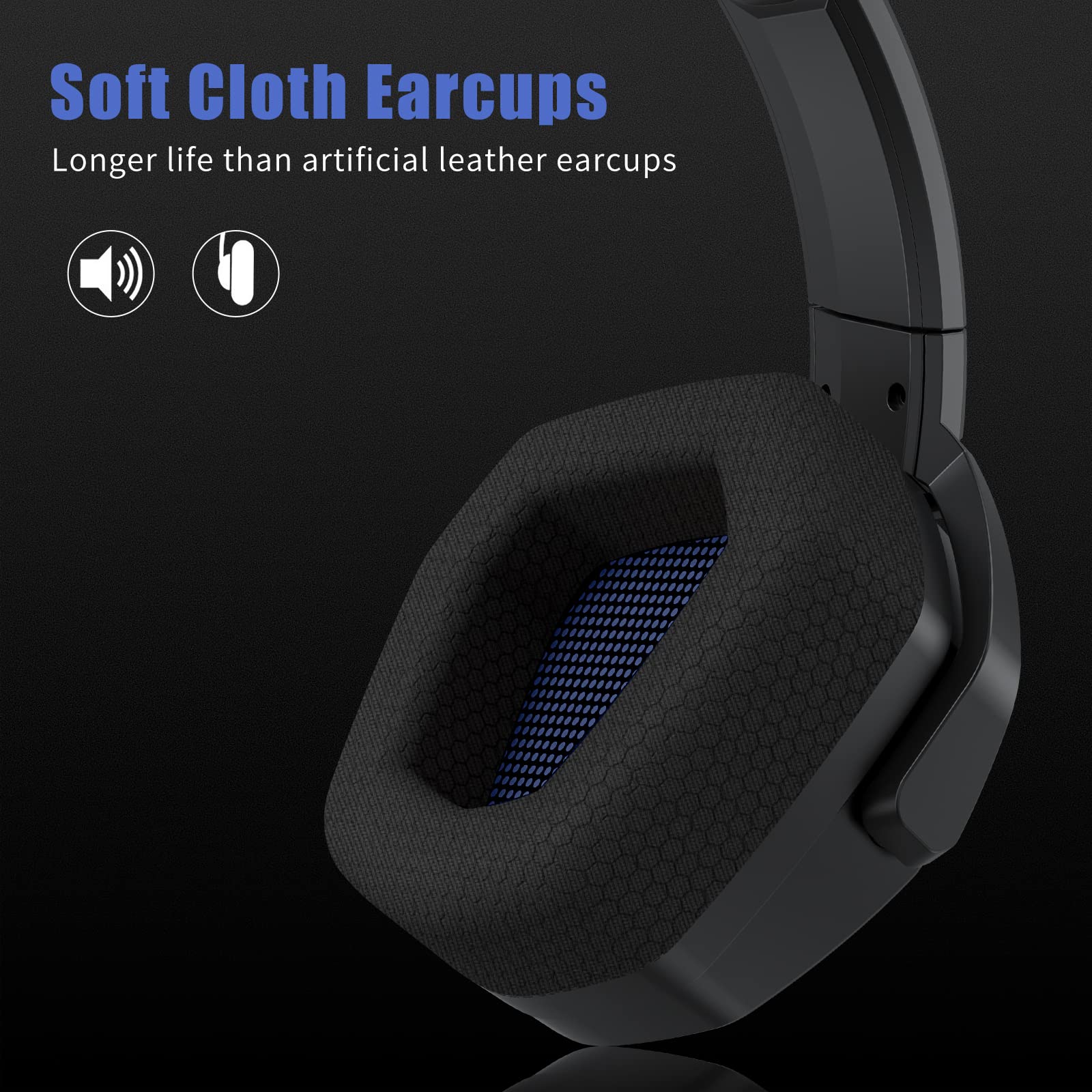 Foto 8 pulgar | Auriculares Inalámbricos Para Juegos Nubwo G06 Dual Con Micrófono Ps5/ps4/pc - Venta Internacional.