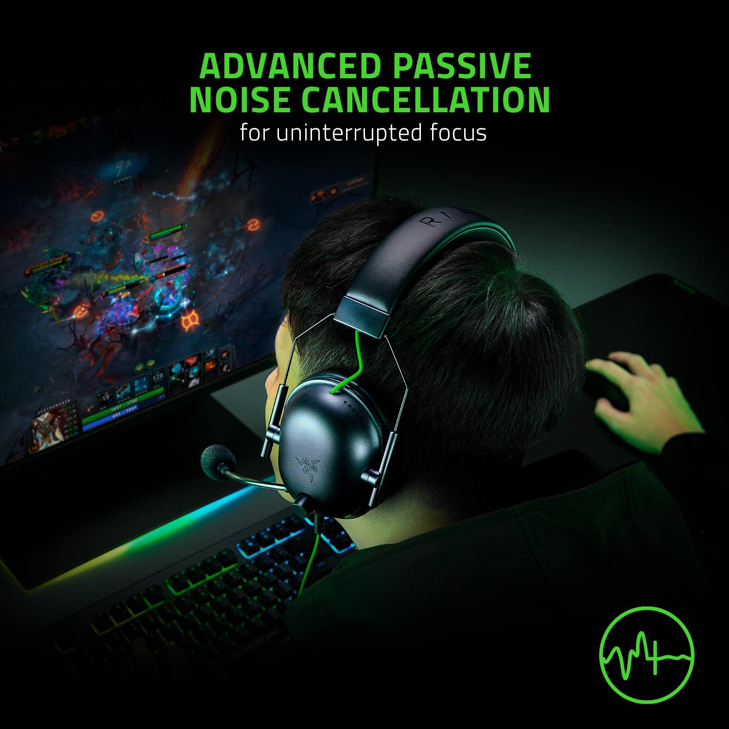 Foto 5 pulgar | Auriculares Para Juegos Razer Blackshark V2 X Wired 7.1 Surround Sound - Venta Internacional.