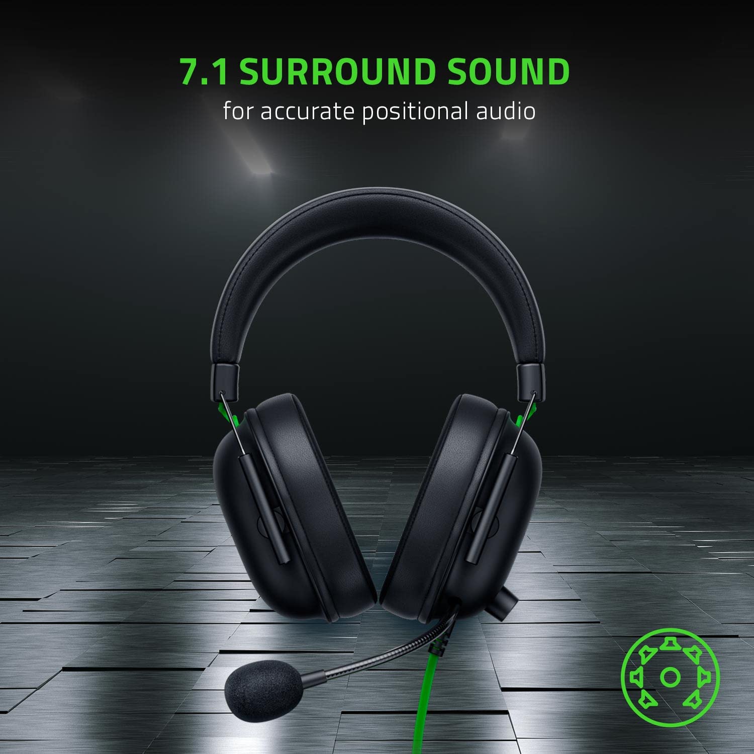 Foto 8 pulgar | Auriculares Para Juegos Razer Blackshark V2 X Wired 7.1 Surround Sound - Venta Internacional.